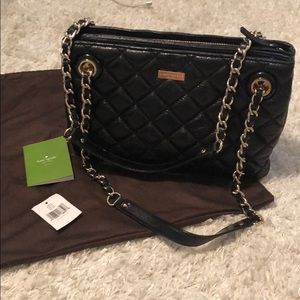 Kate Spade Gold Coast Leighton Bag in black